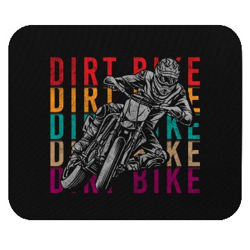 Discover Dirt Bike Cycling Biking Mouse Pads