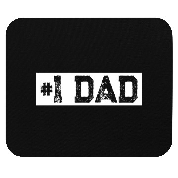 Discover Mens 1 Dad Number One Dad Father'S Day Mouse Pads