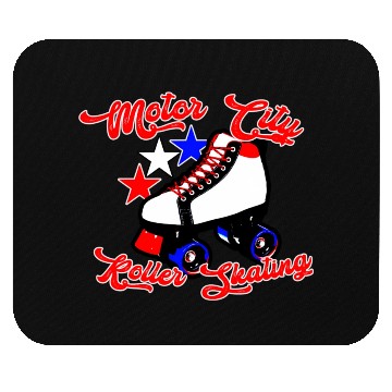 Discover Motor City Roller Skating Warren Mi Mouse Pads