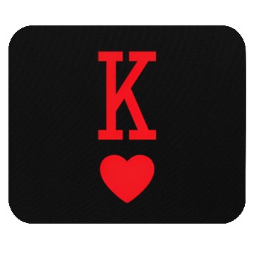 Discover King Of Hearts Saint Valentine'S Day Mouse Pads