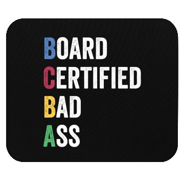 Discover Board Certified Badass For Bcba And Behavior Analy Mouse Pads