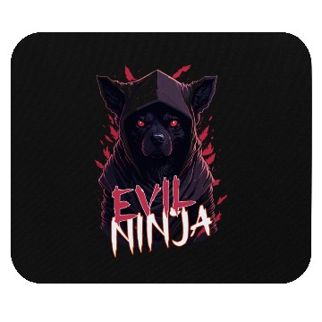 Discover Powerful Boston Terrier Dog Ninja Mouse Pads