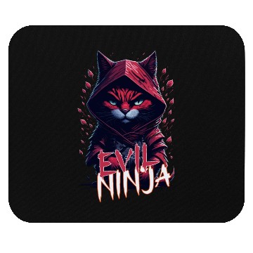 Discover Powerful American Shorthair Cat Ninja Mouse Pads