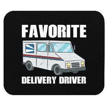 Discover Favorite Delivery Driver Costume Mouse Pads