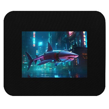 Discover Cyber Shark Mouse Pads