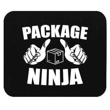 Discover Funny Delivery Driver Costume Mouse Pads