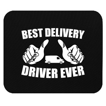 Discover Best Delivery Driver Ever Mouse Pads