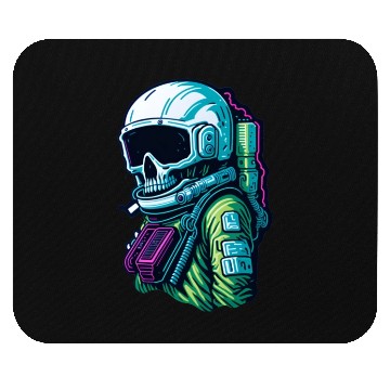 Discover Cyberpunk Space Explorer Mouse Pads