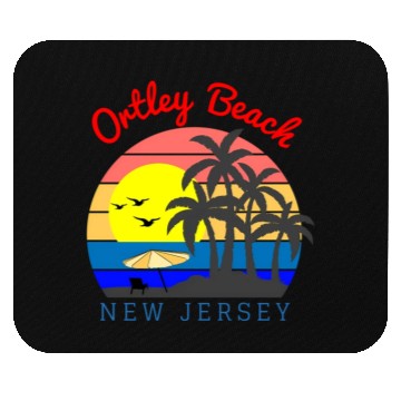 Discover Ortley Beach New Jersey Beach Sunset Mouse Pads
