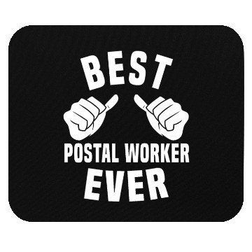 Discover Best Postal Worker Ever Mouse Pads