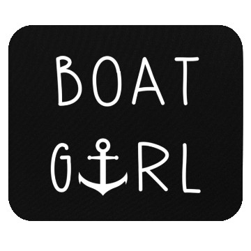 Discover Boat Anchor Boating First Mate Mouse Pads