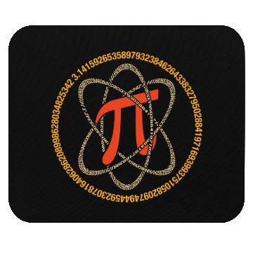 Discover Pi Atom Pi Day Math Mouse Pads