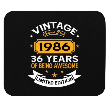 Discover 36Th 1986 For And 36 Mouse Pads