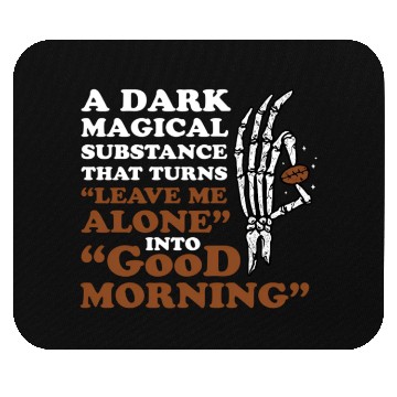 Discover Coffee Morning Caffeine Beans Espresso Coffee Mouse Pads