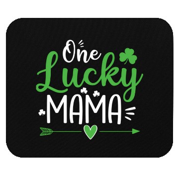 Discover St Patrick'S Day For Moms One Lucky Mama Mouse Pads