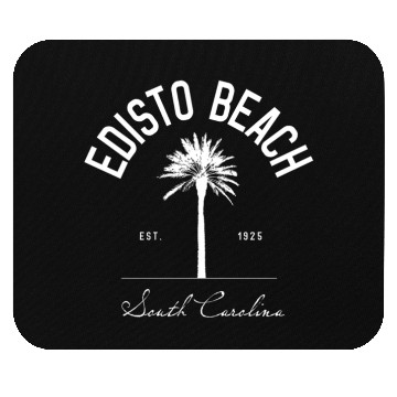 Discover Edisto Beach Sc Palm Tree Edisto Beach Mouse Pads