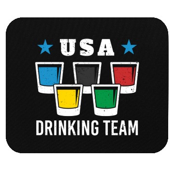 Discover Patriot Olympic Usa Drinking Team Beer Mouse Pads