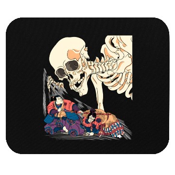 Discover Kuniyoshi Samurai Killing Skeleton Spectre Ukiyo-E Mouse Pads