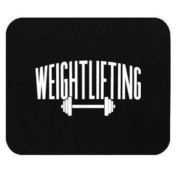 Discover Weightlifting Gym Workout Lift Mouse Pads