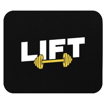 Discover Lift Workout Gym Weightlifting Lifting Mouse Pads