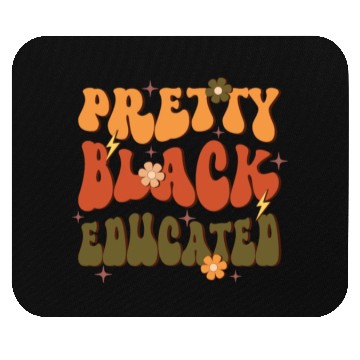 Discover Pretty Black Educated, Independence Day Mouse Pads