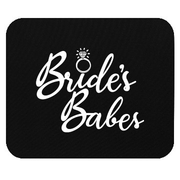 Discover Bride'S Babes Bachelorette Party Bridal Party Mouse Pads