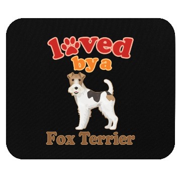 Discover Fox Terrier Dog Lover Mouse Pads