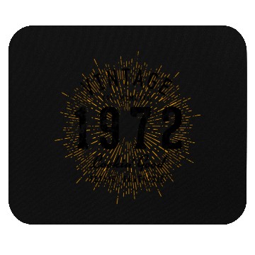 Discover 50Th Born In 1972 Mouse Pads