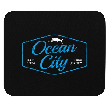 Discover Ocean City Nj Marlin Mouse Pads