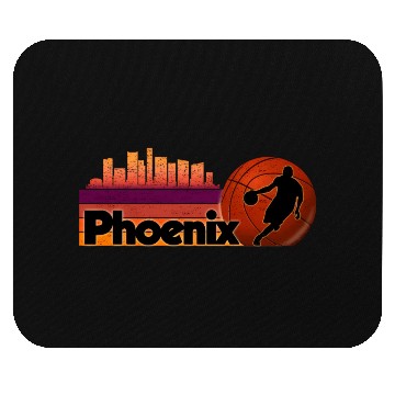 Discover Phoenix Az Cityscape Basketball Fans Mouse Pads