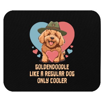 Discover Goldendoodle Like A Regular Dog Only Cooler Cute Mouse Pads