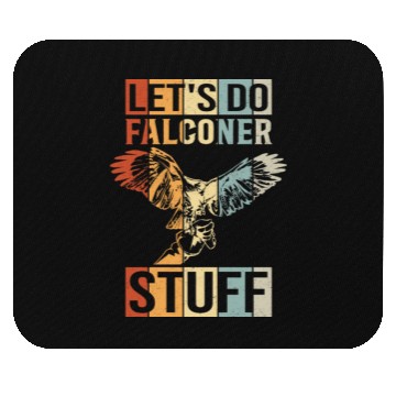 Discover Falconer Stuff Falcon Lover Falconry Mouse Pads