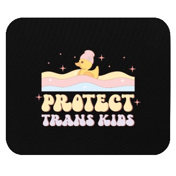 Discover Protect Trans Kids, LGBT Pride Month Mouse Pads