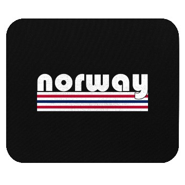 Discover Norwegian Norway Flag Country Mouse Pads