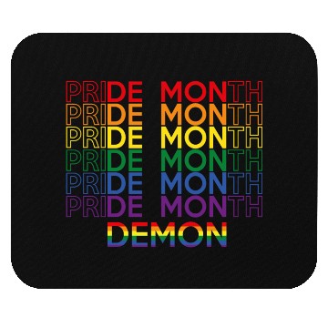 Discover Pride Month Demon Mouse Pads