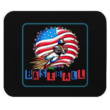 Discover American Game How Baseball Became a National Icon Mouse Pads