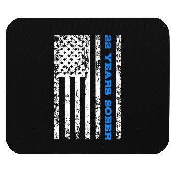 Discover Sobriety 22 Years Sober Mouse Pads