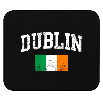 Discover Dublin Ireland Irish Flag St Patrick'S Day Mouse Pads