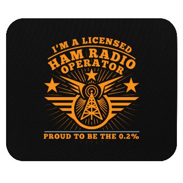 Discover Ham Radio Operator Proud Cb Radio Mouse Pads