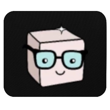 Discover Sweet Sugar Sugar Cube Pocket Design Mouse Pads