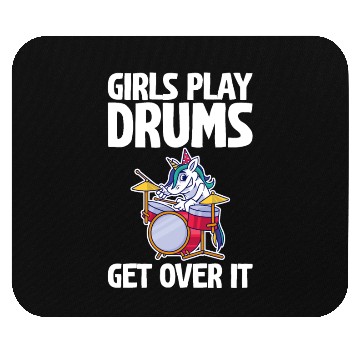 Discover Girls Play Drums, Get Over It 2 Mouse Pads