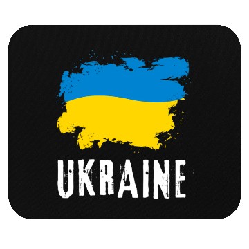 Discover Ukraine Flag Ukrainian Support Pride Mouse Pads