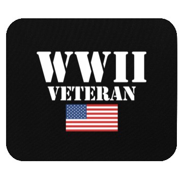 Discover American Patriot Wwii Veteran Military World War 2 Mouse Pads