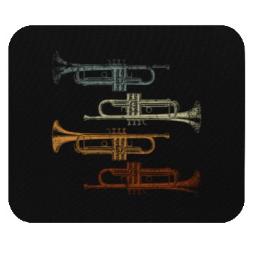 Discover Trumpet Mouse Pads