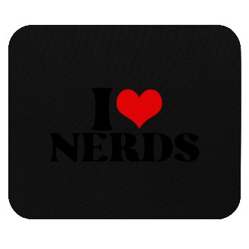 Discover i love nerds Mouse Pads
