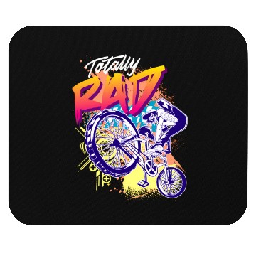 Discover Totally Rad 80S Bmx Bike Mouse Pads