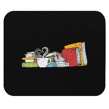 Discover Tea And Book Reading Mouse Pads
