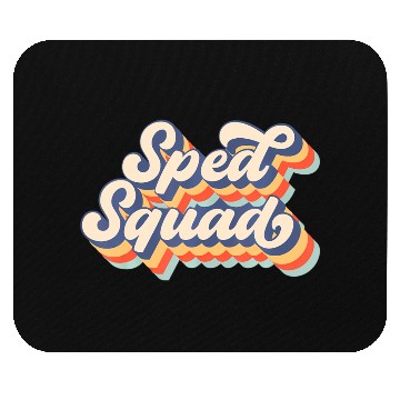Discover Vintage Sped Squad Special Ed Teacher Back To Scho Mouse Pads