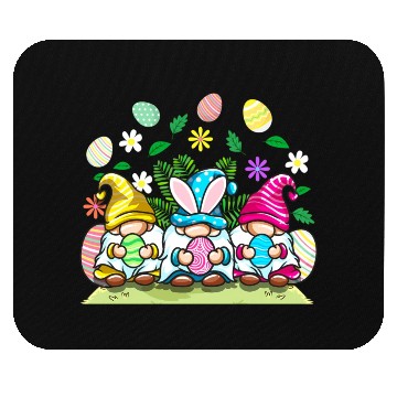 Discover Happy Easter Gnomes Egg Hunting For Mouse Pads