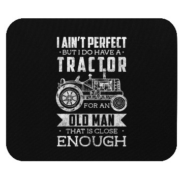 Discover Tractor Farmer Farmer Mouse Pads